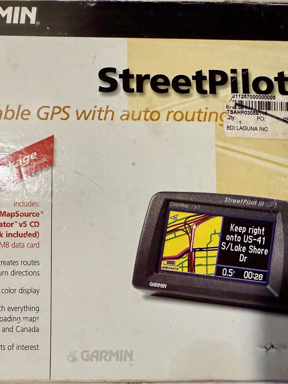 garmin StreetPilot III GPS Navigator - Black